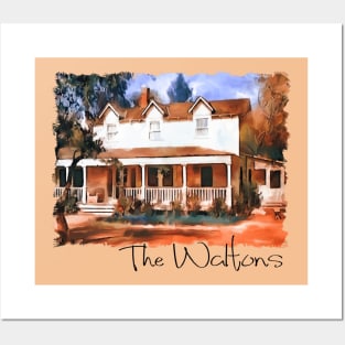 The Waltons TV House Posters and Art